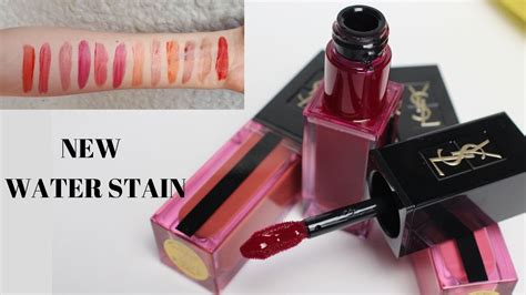 ysl water stain glow 617|YSL Water Stain Glow Glossy Stain • Lipgloss Review & Swatches.